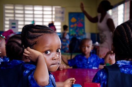Mtalkala, éducatrice d’un jardin d’enfants SOS en Afrique du Sud
