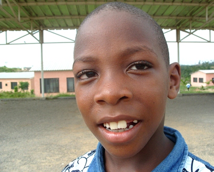 Jean-Jacques, accueilli au village d’enfants SOS de Douala