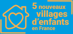 Logo 5 nouveaux villages d’enfants en France