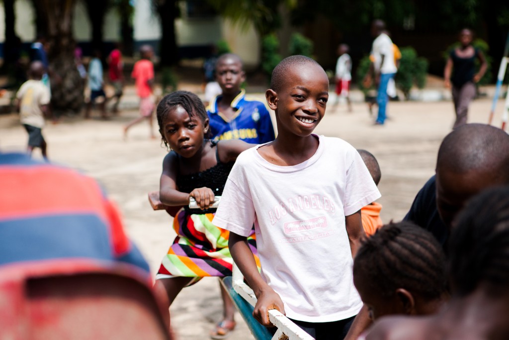 The SOS Children's Village in Makeni. Photo: Daniel van Moll /laif