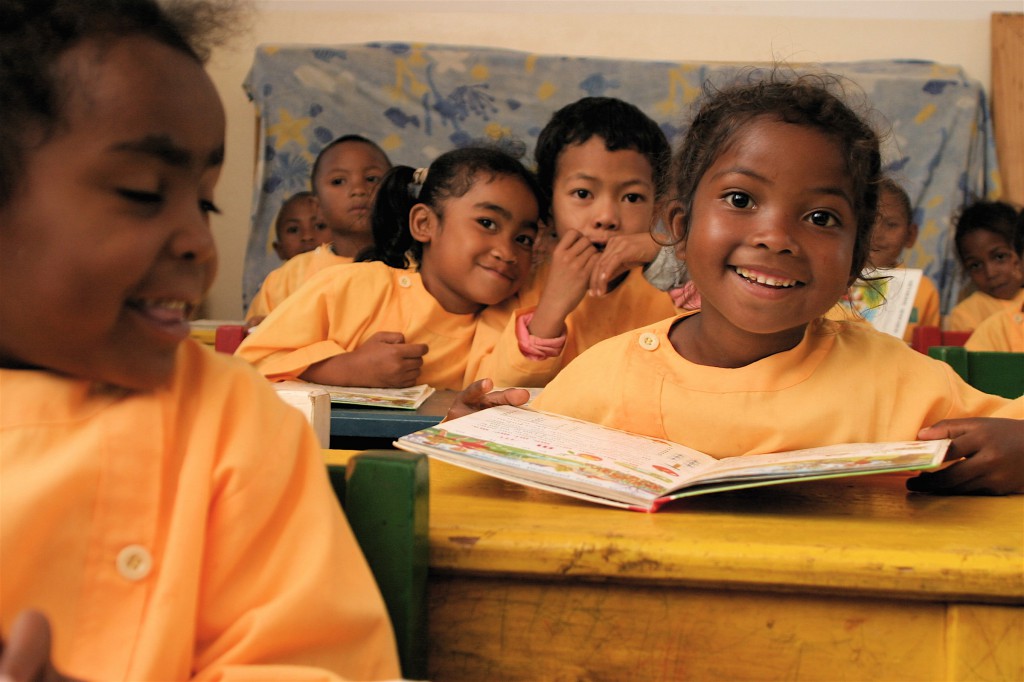 Enfants de Madagascar crédit  seger erken