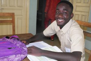 Yann, 16 ans, accueilli au village d’enfants SOS de Abobo-Gare en Côte d’Ivoire 