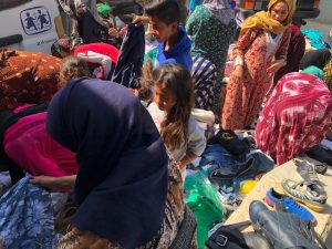 SOSVE Liban - distribution de vêtements